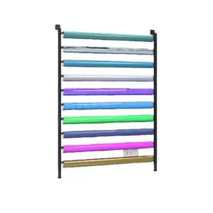 자동차 시트지 거치대 랩핑 썬팅 차량 필름 스탠드 작업대 보관 롤러 진열