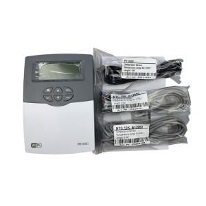SR208C 태양광 컨트롤러 WIFI 원격 제어 분할 태양열 난방 시스템용 옵션 내장 AC100-240V
