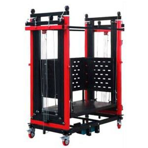 고소 작업대 승강기 전동 대차 리프트 아시바