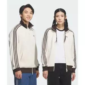 아디다스 ADIDAS 파이어버드 니트 트랙탑 - 원더화이트 KQ5500