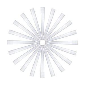 FORE E's Scientific 5mL 피펫 팁 랩 마이크로케미컬 투명 액체 마이크로피펫 100개 - 오토클레이브 가능