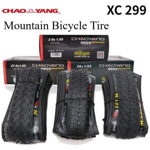 CHAOYANG 접이식 산악 자전거 타이어 26/27.5/29x1.95 슈퍼 라이트 XC 299 120TPI 초경량 블랙 MTB 사이클