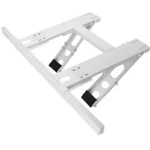 창문형 에어컨 거치대 선반 설치 서포트 프레임 안전걸이