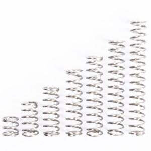10-20 개/몫 0.5mm 스테인레스 스틸 마이크로 소형 압축 스프링 OD 3mm/4mm/5mm/6mm/7mm/8mm/9mm/10mm/12m
