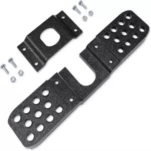 2인치 리시버 히치 범퍼 트럭 자동차 SUV 차량 스텝 리어 가드 프로텍터 주조 알루미늄 트레일러 블랙 1팩