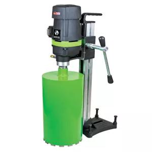 CS Unitec DBE 201A 철근 콘크리트 벽돌 블록 및 석재용 다이아몬드 코어 드릴 리그. 8인치 용량 110V 경량