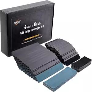 EHDIS 20pcs 비닐 스퀴지 4인치 / 6인치 펠트 엣지 스크레이퍼 데칼 어플리케이터 창문 틴트 도구 자동차