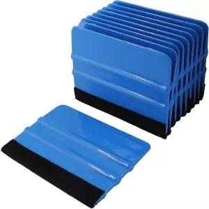 조피터 10개 4인치 펠트 엣지 스퀴지 창문 틴트 벽지 데칼 스티커 설치용 자동차 비닐 스크래퍼