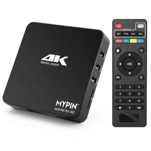 4K@60Hz MP4 미디어 플레이어 8TB HDD / 256G USB 드라이브 / SD 카드 지원 HDTV /PPT MKV AVI MP4 H.265-광고 자막 /타이밍, 네트워크 가능, 마우스 및 키보드 제어 지원