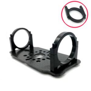 8PCS CNC 알루미늄 파이프 클램프 D12mm 16mm 20mm 탄소 튜브 클립 커넥터 RC UAV Drone Muilticopter 용