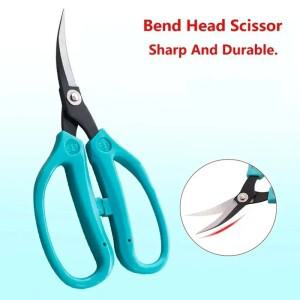 곡선 바느질 가위 도구 전문 재단사 가죽 직물 천 종이 절단을위한 자수