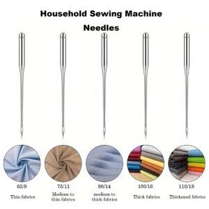 범용 스테인리스 스틸 재봉틀 바늘, 가수, 형제, Janome, Varmax, 바느질 100 개