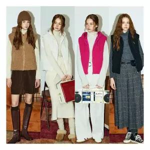 25FW 여성 셰르파 오리털 패딩 베스트 MD254F0109VT 3129525