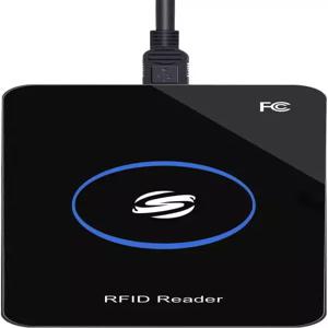 RFID 리더 Ajfwm ID IC 카드 스캐너 장거리 125KHz/13.56Mhz 듀얼 주파수 TK4001 EM4100 NFC 접근 제어