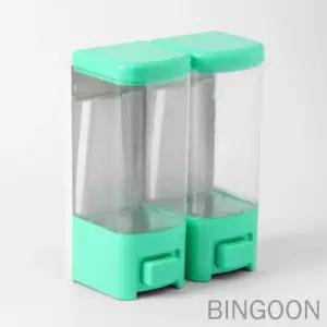 빈군 벽걸이 샴푸 디스펜서 무타공디스펜서 화장실정리 액체세제통