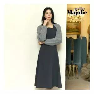 아뜰리에마졸리 슬리브리스 스퀘어넥 원피스 1종 3129541