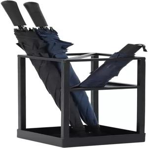 마이기프트 우산 스탠드 입구용 홀더 20인치 높이의 모던 메탈 기하학적 독립형 우산꽂이 또는 작은 우산과