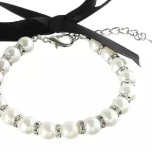 강아지 진주 목걸이 PWFDC39A