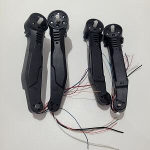 4DRC M2 드론  모터 암 예비 부품 키트 엔진이 포함된 전체 전면 후면 4D-M2 액세서리