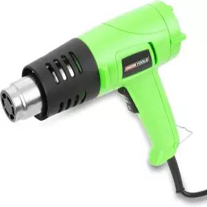 OEMTOOLS 24665 이중 온도 히트건 1200W 유선 열풍기 비닐 랩 페인트 너트 및 볼트 제거 제작 482F/842F
