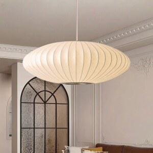 패브릭 버블 펜던트 조명 식탁 한옥 종이질감 램프