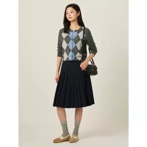 [백화점정품] 26년NEW 빈폴레이디스 빈폴 BEANPOLE 플리츠스커트 네이비 BF5927C51R