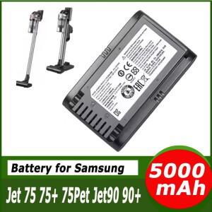 5000mAh VCA-SBT90 진공 청소기 배터리 삼성 호환 JET75 JET90 VS9000 VS20R9074S2 VS20T7551P5