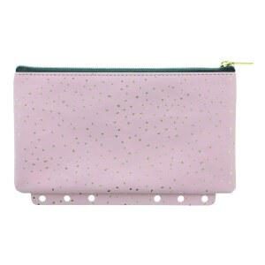 필로팍스 액세서리, A5 / 퍼스널 사이즈 호환, 지퍼 파우치, 6.7인치 x 4.02인치, 색종이 컬렉션 (B132709)