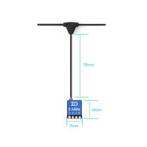 Sub250 ELRS Nano 2.4G 5V RX ExpressLRS 신뢰할 수 있는 FPV 드론 멀티콥터 RC 자동차 업그레이드용 경량