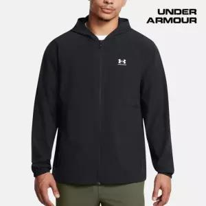 매장정품 UNDERARMOUR 언더아머 남성 UA 바이브 우븐 윈드브레이커 1386555-001 1156125