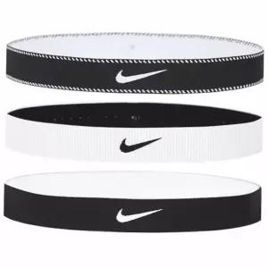 [매장정품] NIKE 나이키 스포츠 헤어밴드 플렉스 클래식 와이드 헤드밴드 3팩 (IF1642-036)