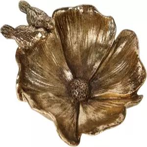 작은 보석 접시 트레이 빈티지 버드 링 홀더 골드 서랍장 크리스마스 생일 결혼 선물용 장신구 배니티