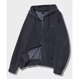 매장정품 JEEP 지프 [330g] 피그먼트 2way Peak-Logo 후드집업 (JQ5TZU612DG) JQ5TZU612DG 1144733