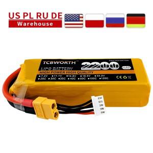 RC 드론 LiPo 배터리 11.1V 2200mAh 35C 3S 비행기 헬리콥터 Quadrotor 자동차 FPV AKKU 송