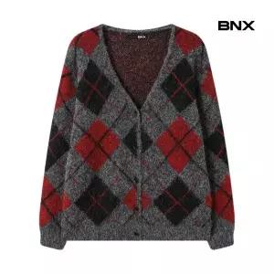 [BNX] 클래식 아가일 버튼업 니트 가디건 BX4CD039L0 3129762