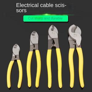LINBON 독일 스타일 케이블 가위, 소형 전원 집게, 6 인치, 8 10 연선 절단기