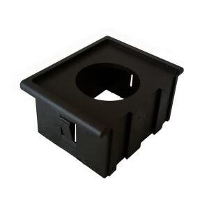 자동차 보트 로커 스위치 및 USB 충전기 소켓 하우징 홀더 1/2/3/4/5/6 갱 대시 패널 DIY ABS 베젤