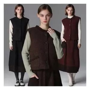 르오트 윈터 데일리 안감퀼팅 베스트 3129821