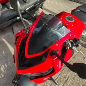 윈드 스크린 익스텐션 실드 GTS 엠보이 패턴 빅 키 천바람막이 SR125GT