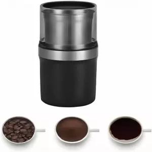 고사툼 전기 커피 그라인더 스파이스 허브 스테인리스 스틸 블레이드 탈착식 볼 1개 허브용 200W 모터