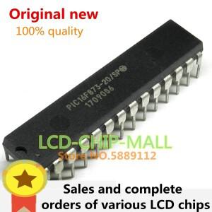 10PCS PIC16F873-20/SP DIP-28  있음  좋음