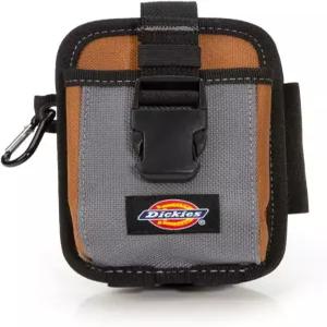디키스 2칸 대형 휴대폰 파우치 공구 벨트용 범용 스틸 클립 위 스트랩 퀵클립 키 보관용 카라비너