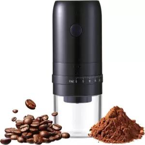 전기 커피 그라인더 거칠고 미세한 분쇄가 가능한 조절 조용한 작동 자동 차단이 원터치 컨트롤 스테인리스