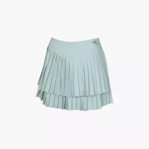 매장정품 diadora 디아도라 [공식스토어] 크로스코트 더블 플리츠 스커트 MINT (D4222TSK93MTS) 965256