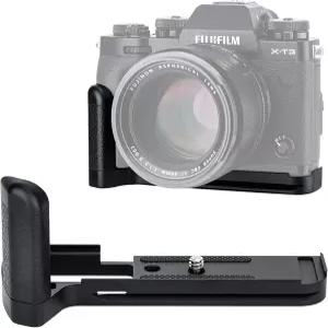 JJC HGXT3 XT3 핸드 그립 아르카 스위스 타입 퀵 릴리스 QR 미끄럼 방지 금속 홀더 브래킷 알루미늄 합금