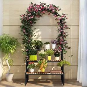 계단식 화분 진열대 선반 화분진열대 다이 베란다 다육이