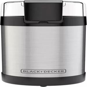 블랙 데커 CBG110SC 이지터치 전기 스마트그라인드 커피 스파이스 그라인더