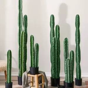 선인장 화분 모조 실외 플라워 멕시코 바구니 북유럽