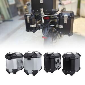 오토바이 사이드 케이스 도난 방지 안장 상자 18L 용량 탈착식 라이딩 핸들 포함