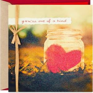 홀마크 발렌타인데이 카드(일종의 카드) 메이슨 자 페이퍼 하트 0559VFE7582